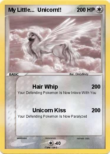 Pokemon My Little...  Unicorn!!