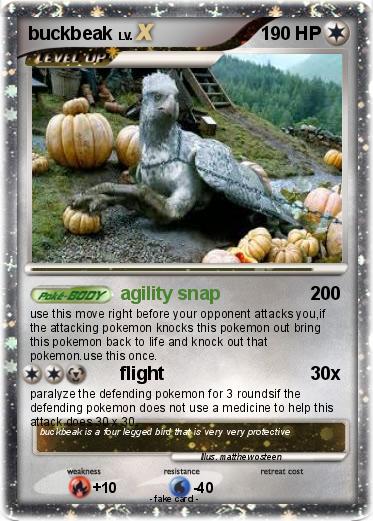 Pokemon buckbeak