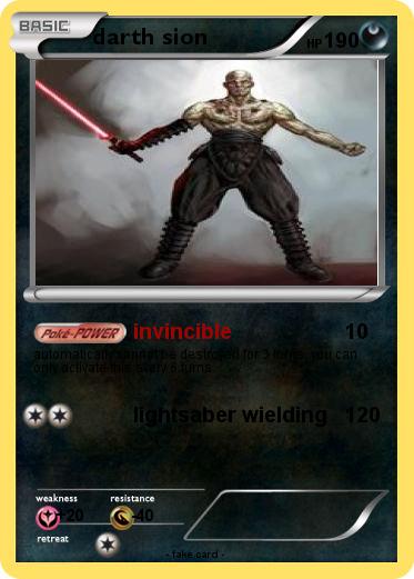 Pokemon darth sion
