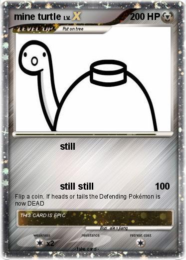 Pokemon mine turtle