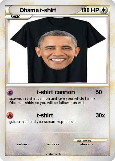 Pokemon Obama t-shirt