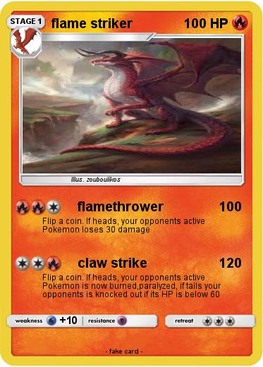 Pokemon flame striker