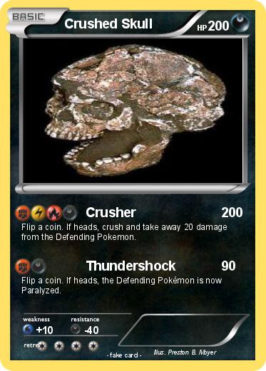 Pokemon Crushed Skull