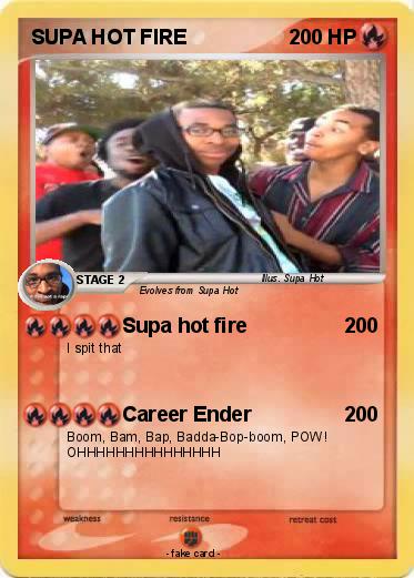 Pokemon SUPA HOT FIRE