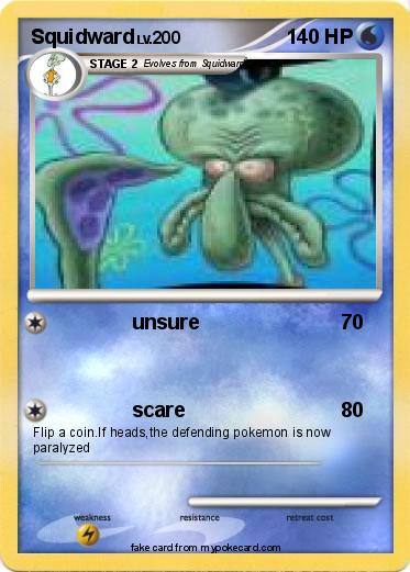 Pokemon Squidward