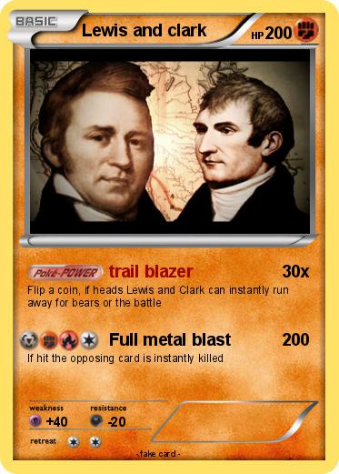 Pokemon Lewis and clark