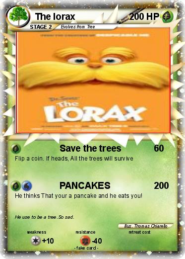 Pokemon The lorax