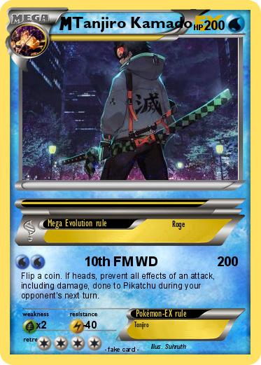 Pokemon Tanjiro Kamado