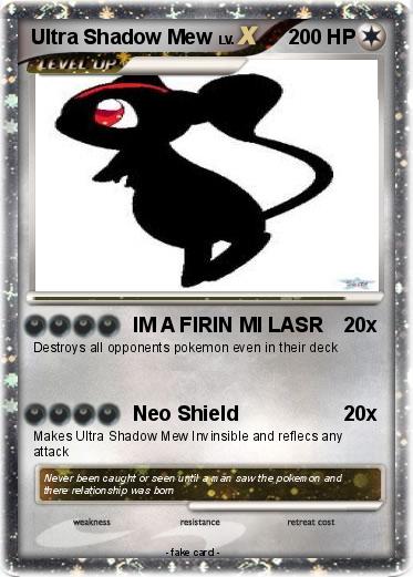 Pokemon Ultra Shadow Mew