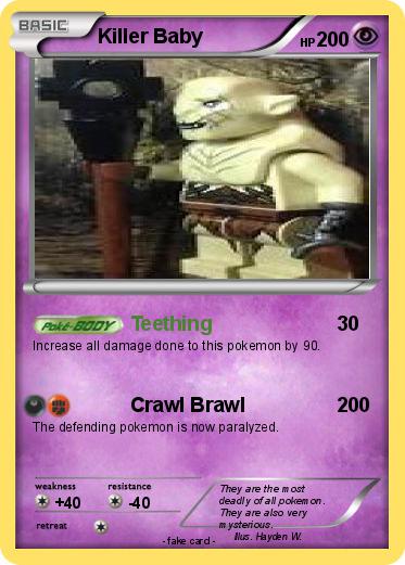 Pokemon Killer Baby
