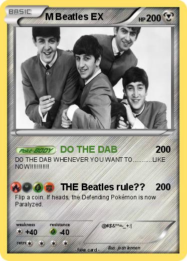 Pokemon M Beatles EX