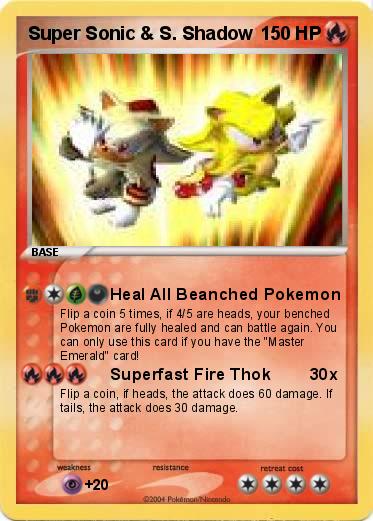 Pokemon Super Sonic & S. Shadow