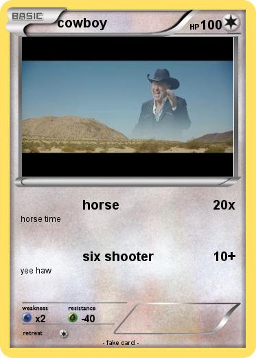 Pokemon cowboy
