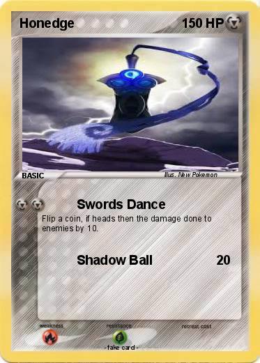 Pokemon Honedge