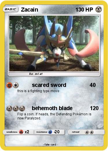 Pokemon Zacain