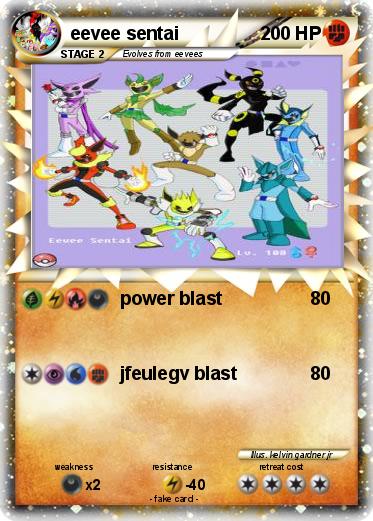 Pokemon eevee sentai