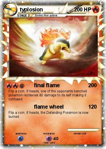 Pokemon typlosion