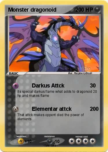 Pokemon Monster dragonoid