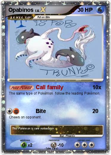 Pokemon Opabinos