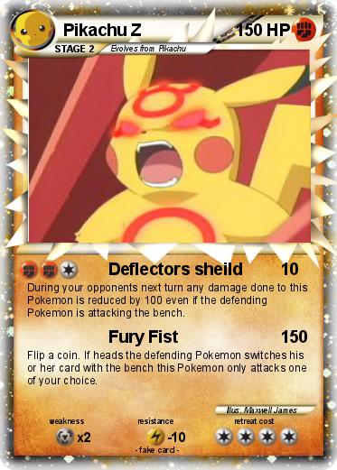 Pokemon Pikachu Z