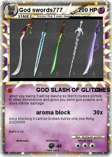 Pokemon God swords777