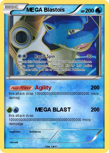 Pokemon MEGA Blastois