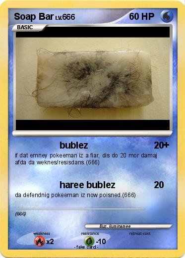 Pokemon Soap Bar