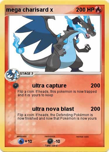 Pokemon mega charisard x