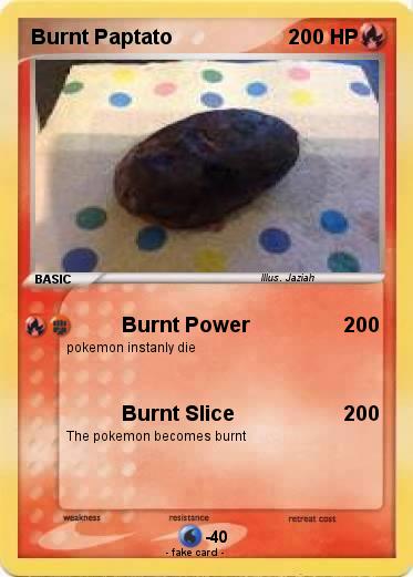 Pokemon Burnt Paptato