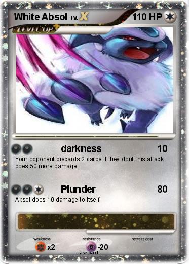 Pokemon White Absol