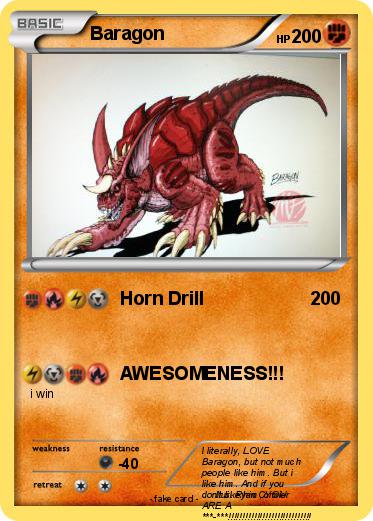 Pokemon Baragon