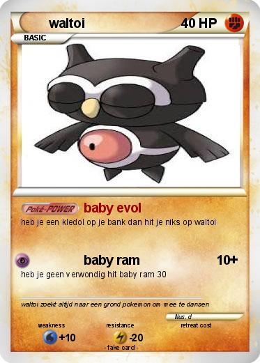 Pokemon waltoi