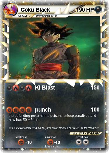 Pokemon Goku Black