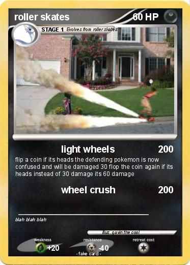 Pokemon roller skates
