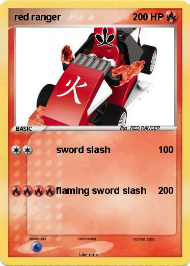 Pokemon red ranger