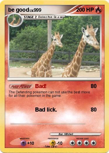 Pokemon be good