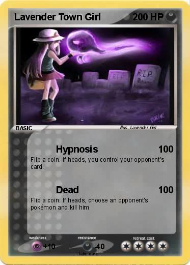 Pokemon Lavender Town Girl