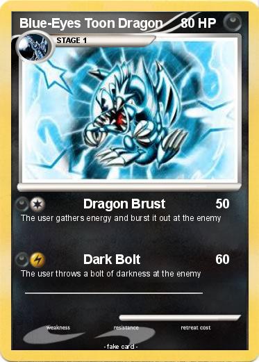 Pokemon Blue-Eyes Toon Dragon
