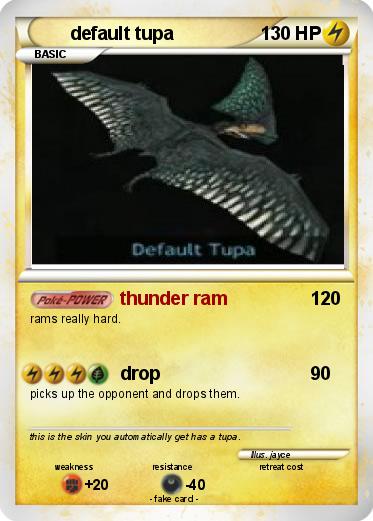 Pokemon default tupa