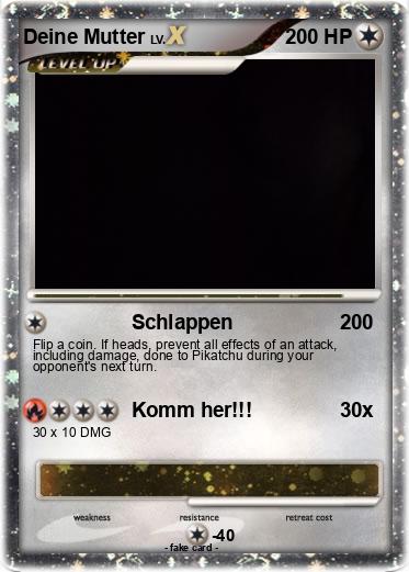 Pokemon Deine Mutter