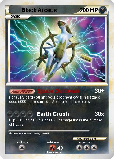 Pokemon Black Arceus