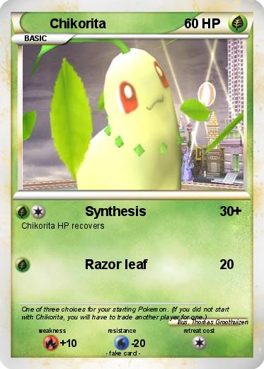 Pokemon Chikorita