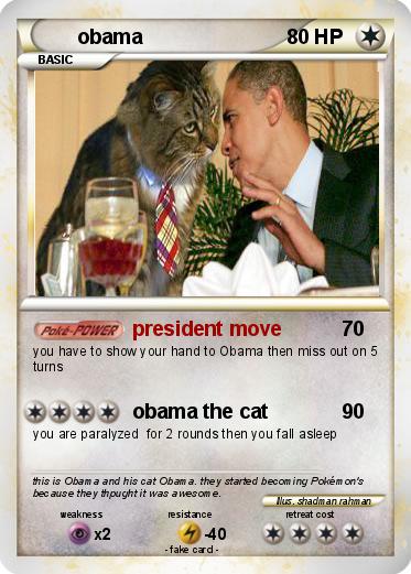 Pokemon obama