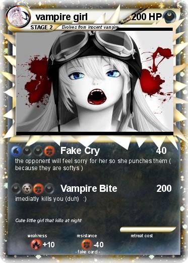 Pokemon vampire girl