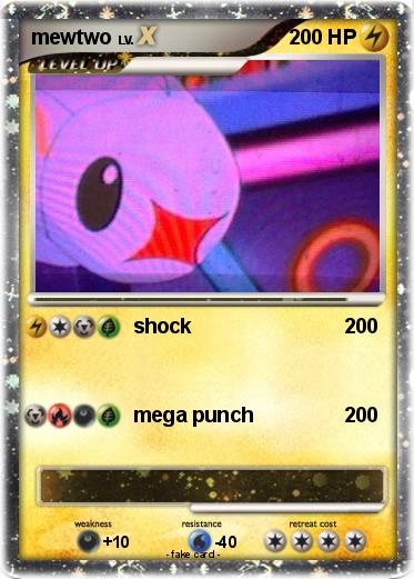 Pokemon mewtwo