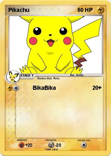 Pokemon Pikachu