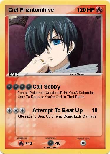 Pokemon Ciel Phantomhive
