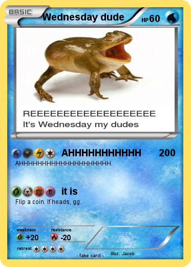 Pokemon Wednesday dude