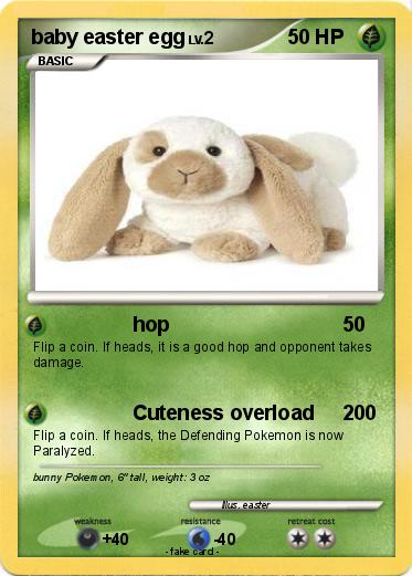 Pokemon baby easter egg