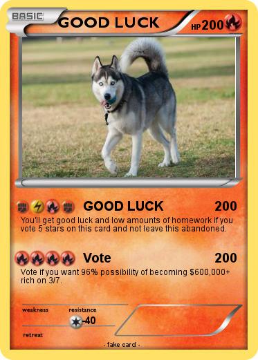 Pokemon GOOD LUCK